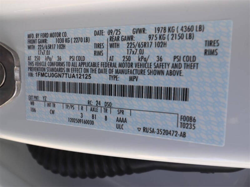 2026 Ford Escape Active