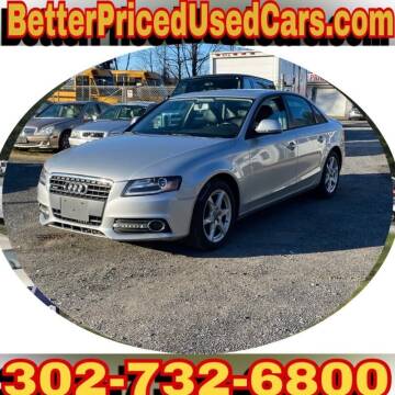 2009 Audi A4 for sale at Better Priced Used Cars in Frankford DE