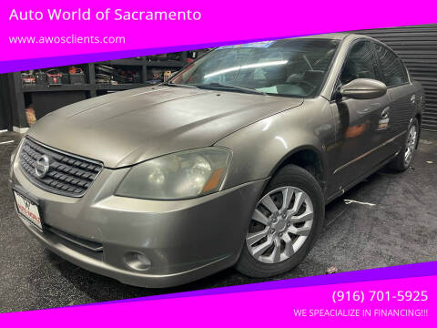 2006 Nissan Altima for sale at Auto World of Sacramento Stockton Blvd in Sacramento CA