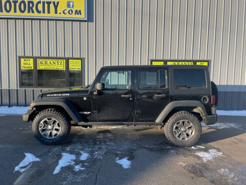 2013 Jeep Wrangler Unlimited for sale at Krantz Motor City in Watertown SD