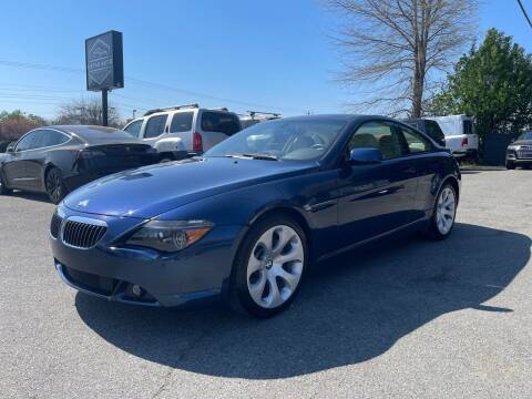 2005 BMW 6 Series for sale at 5 Star Auto in Indian Trail NC