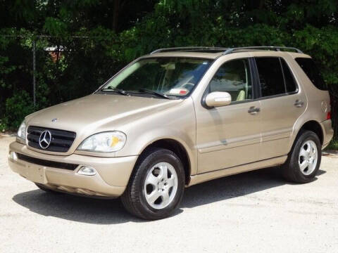 2003 Mercedes-Benz M-Class for sale at Kaners Motor Sales in Huntingdon Valley PA