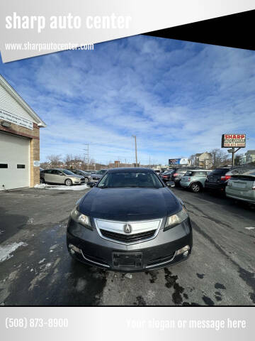 2012 Acura TL for sale at sharp auto center in Worcester MA