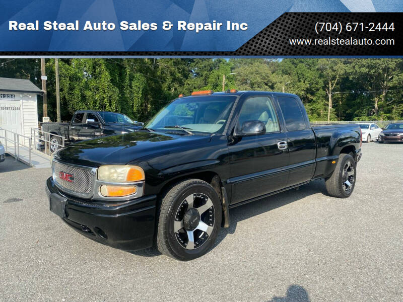 2003 GMC Sierra 1500 for sale at Real Steal Auto Sales & Repair Inc in Gastonia NC