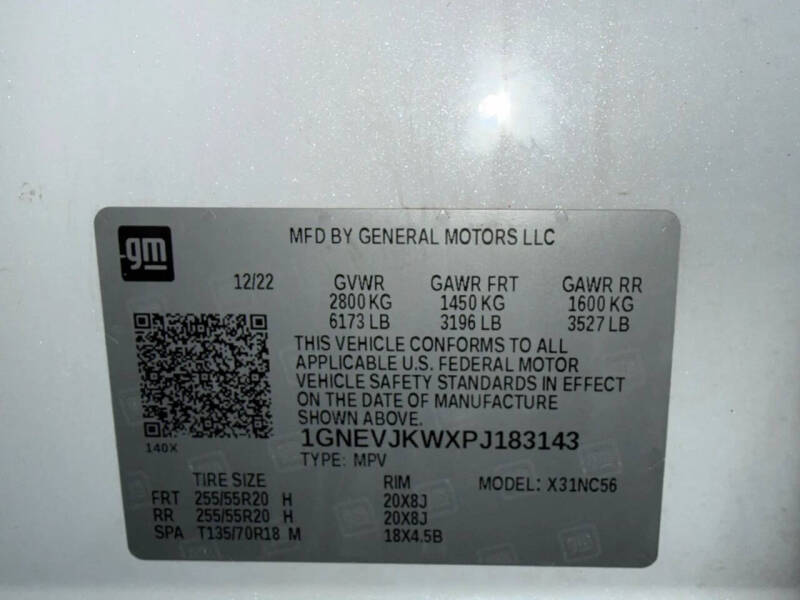 2023 Chevrolet Traverse RS