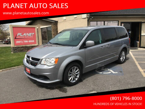 2016 Dodge Grand Caravan for sale at PLANET AUTO SALES in Lindon UT