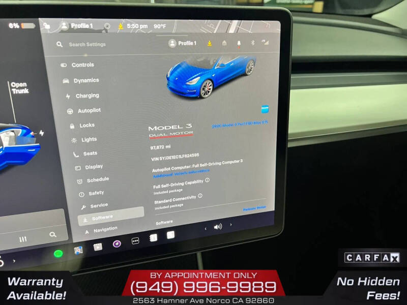 2020 Tesla Model 3 Performance