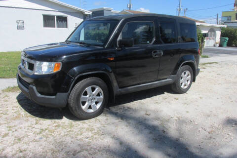 2010 Honda Element for sale at TROPICAL MOTOR CARS INC in Miami FL