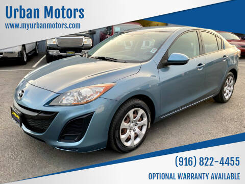 2010 Mazda MAZDA3 for sale at Urban Motors in Sacramento CA