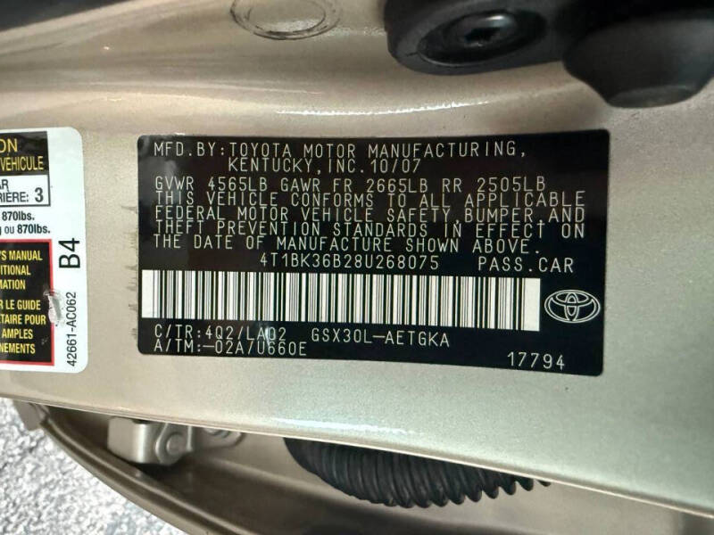 2008 Toyota Avalon XLS