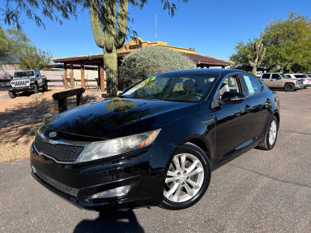 2012 Kia Optima for sale at Big 3 Automart At Double H Auto Ranch in QUEEN CREEK, AZ