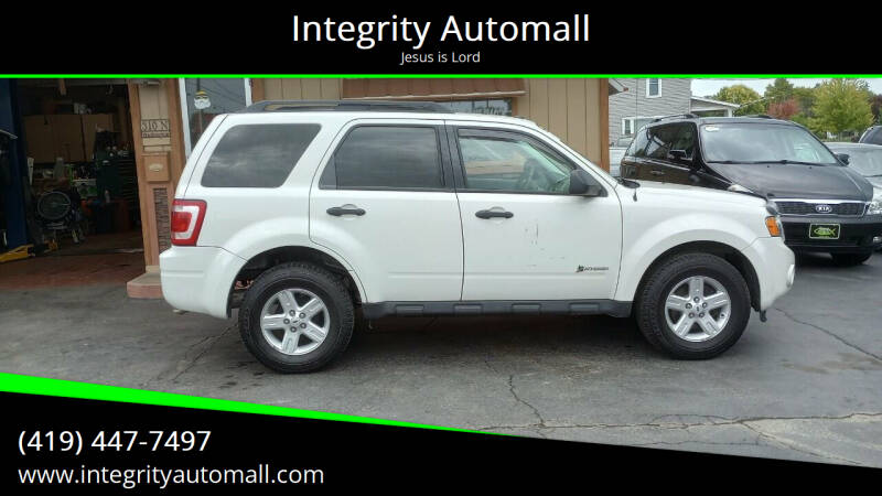 2009 Ford Escape Hybrid for sale at Integrity Automall in Tiffin OH