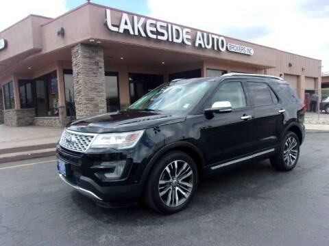 2016 Ford Explorer for sale at Lakeside Auto Brokers Inc. in Colorado Springs CO