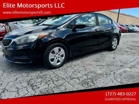 2016 Kia Forte for sale at Elite Motorsports LLC in Saint Petersburg FL