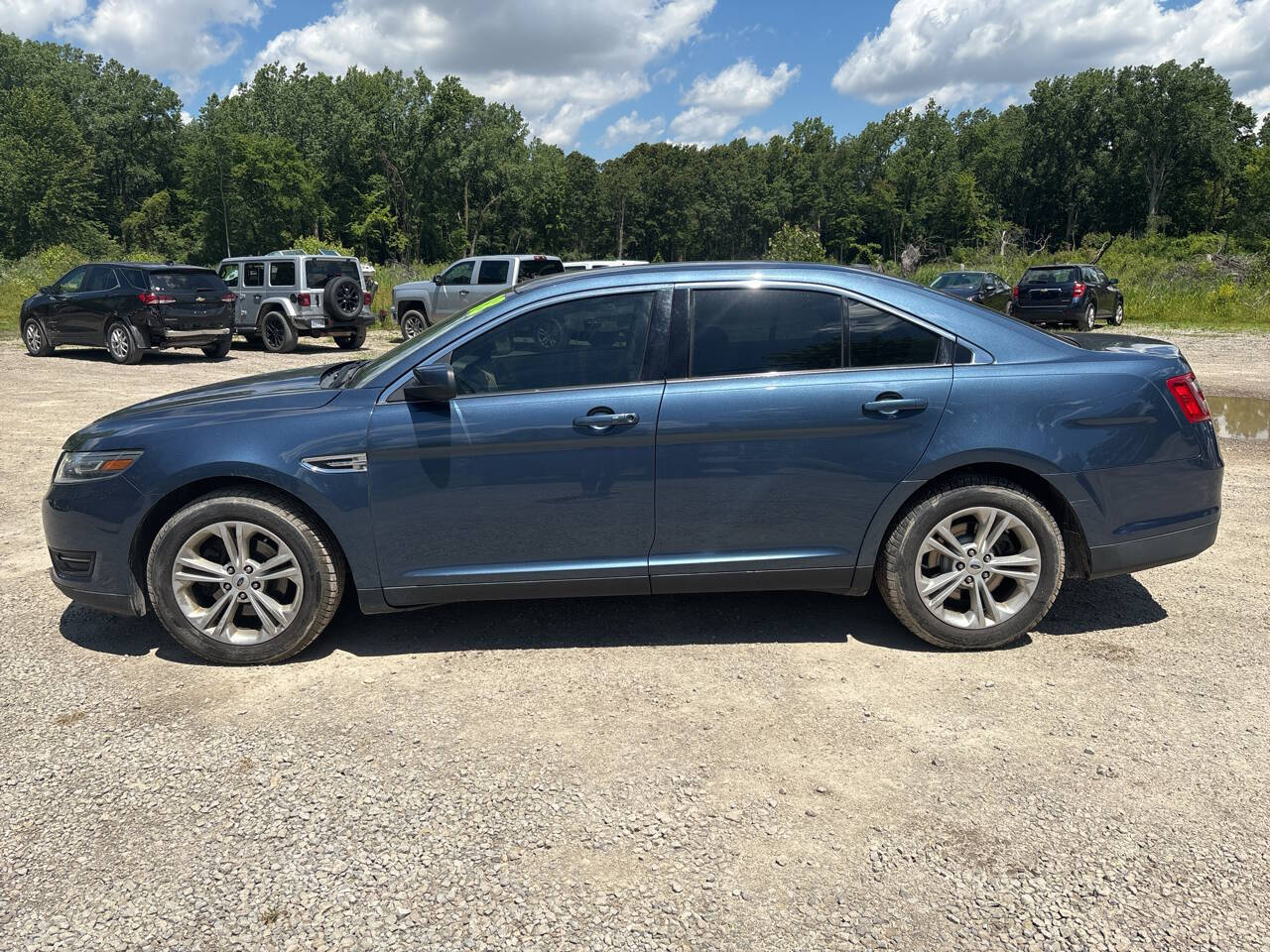 Blue 2018 Ford Taurus SEL SEL 4dr Sedan 2