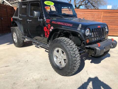 2012 Jeep Wrangler Unlimited for sale at Speedway Motors TX in Fort Worth TX