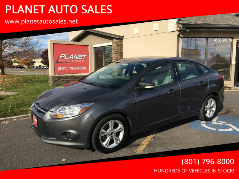 2013 Ford Focus for sale at PLANET AUTO SALES in Lindon UT