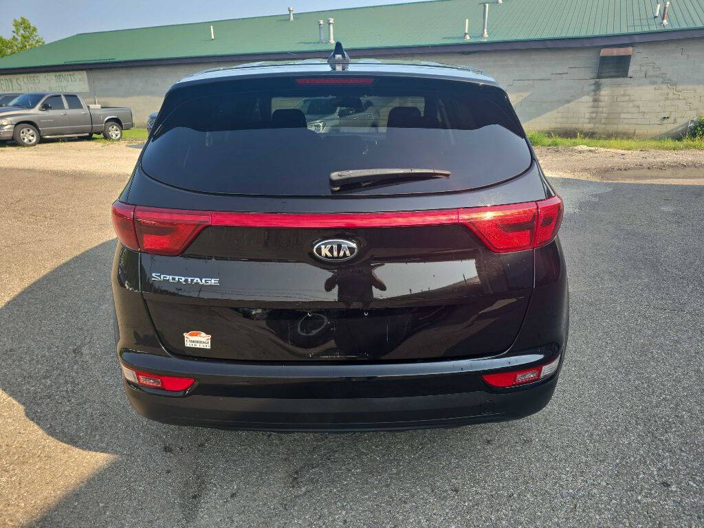 2018 Kia Sportage for sale at Cambridge Used Cars in Cambridge, OH