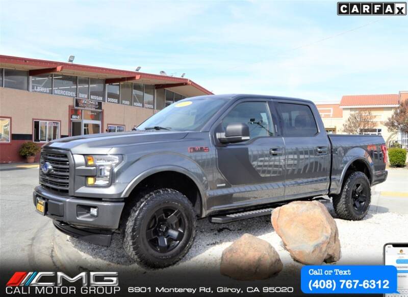 2017 Ford F-150 for sale at Cali Motor Group in Gilroy CA