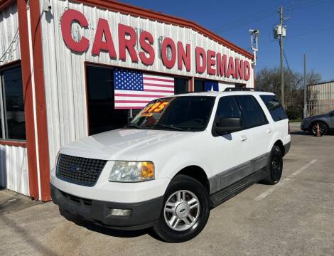 2006 Ford Expedition for sale at Cars On Demand 2 in Pasadena TX