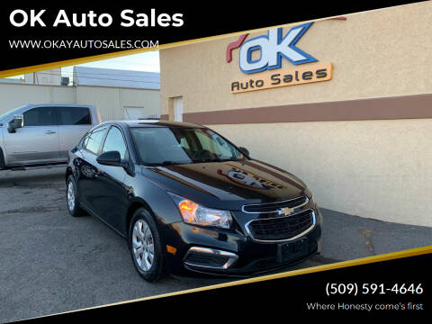 2016 Chevrolet Cruze Limited for sale at OK Auto Sales in Kennewick WA