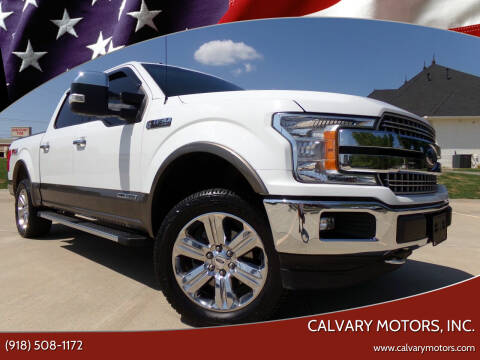 2018 Ford F-150 for sale at Calvary Motors, Inc. in Bixby OK