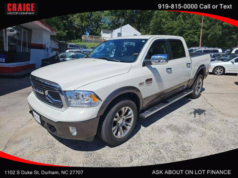2017 RAM 1500 for sale at CRAIGE MOTOR CO in Durham NC