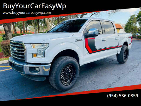 2016 Ford F-150 for sale at BuyYourCarEasyWp in Fort Myers FL