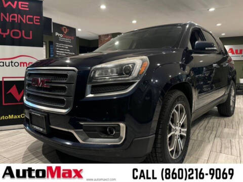 2016 GMC Acadia for sale at AutoMax in West Hartford CT