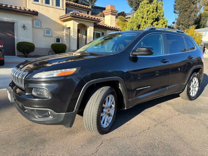 2015 Jeep Cherokee for sale at CALIFORNIA AUTO GROUP in San Diego CA