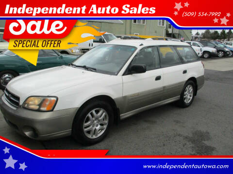 2001 Subaru Outback for sale at Independent Auto Sales in Spokane Valley WA