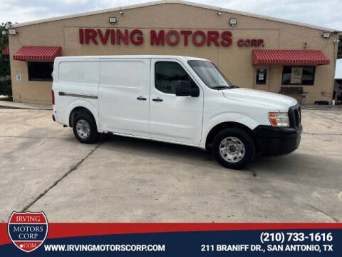 2014 Nissan NV for sale at Irving Motors Corp in San Antonio TX