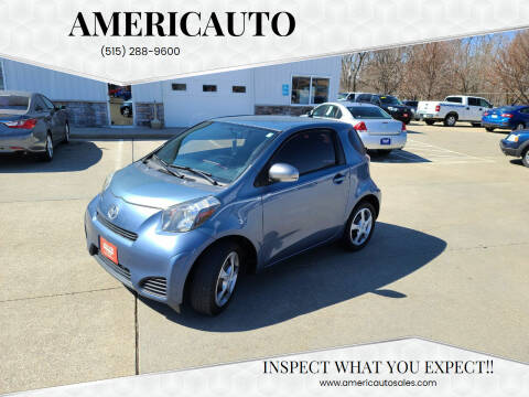 2012 Scion iQ for sale at AmericAuto in Des Moines IA