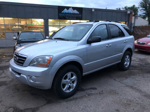 2007 Kia Sorento for sale at Rocky Mountain Motors LTD in Englewood CO