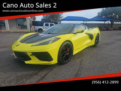 2020 Chevrolet Corvette for sale at Cano Auto Sales 2 in Harlingen TX