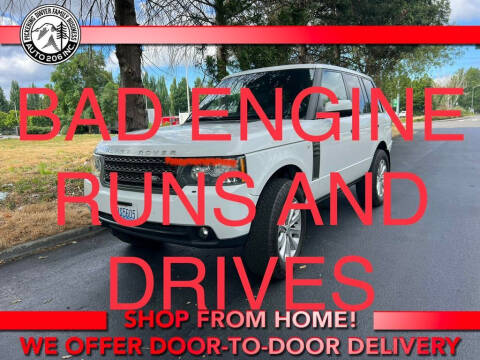 2011 Land Rover Range Rover for sale at Auto 206, Inc. in Kent WA