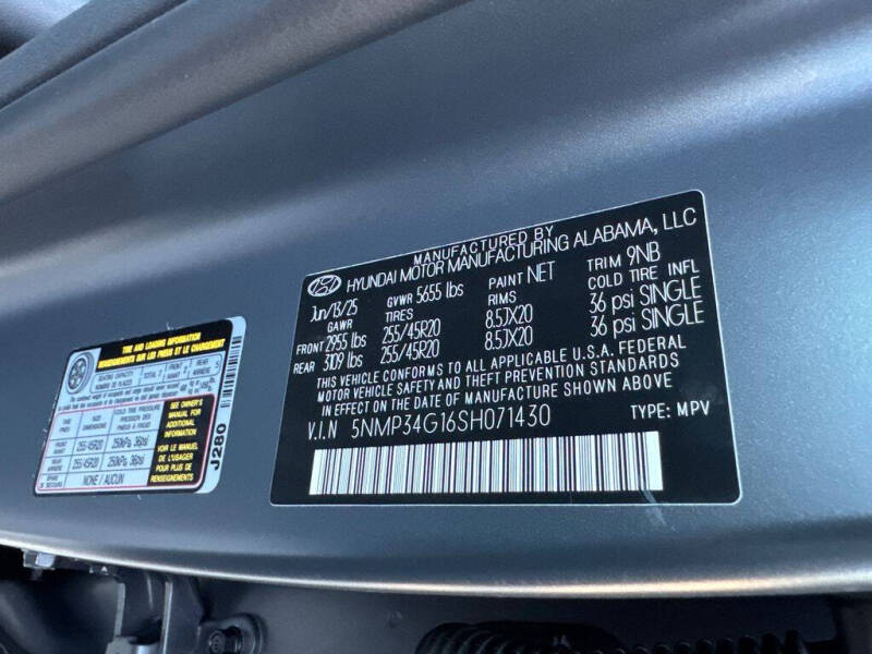 2025 Hyundai Santa Fe Hybrid Limited