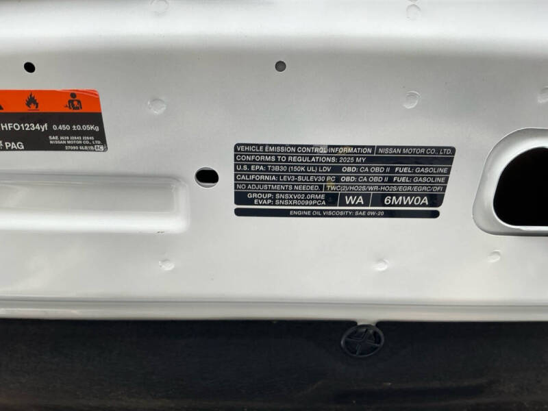 2025 Nissan Sentra SV