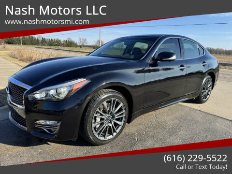 2016 Infiniti Q70 for sale at Nash Motors LLC in Hudsonville MI