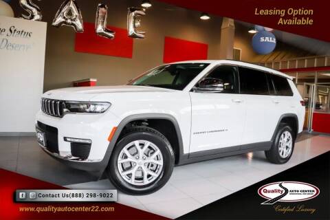 2021 Jeep Grand Cherokee L for sale at Quality Auto Center in Springfield NJ
