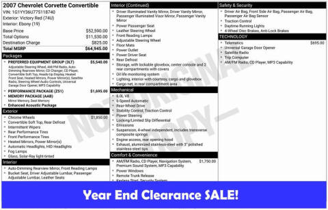 2007 Chevrolet Corvette