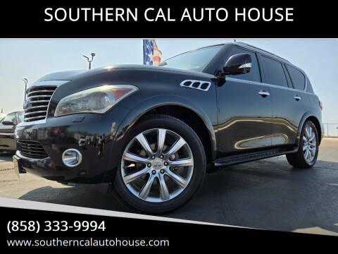 2011 Infiniti QX56 for sale at SOUTHERN CAL AUTO HOUSE in San Diego CA