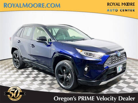 2020 Toyota RAV4 Hybrid for sale at Royal Moore Custom Finance in Hillsboro OR