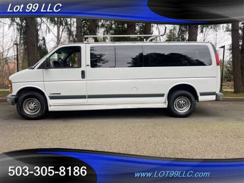 2000 Chevrolet Express for sale at LOT 99 LLC in Milwaukie OR