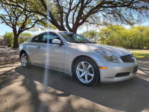 2005 Infiniti G35 for sale at Crypto Autos of Tx in San Antonio TX