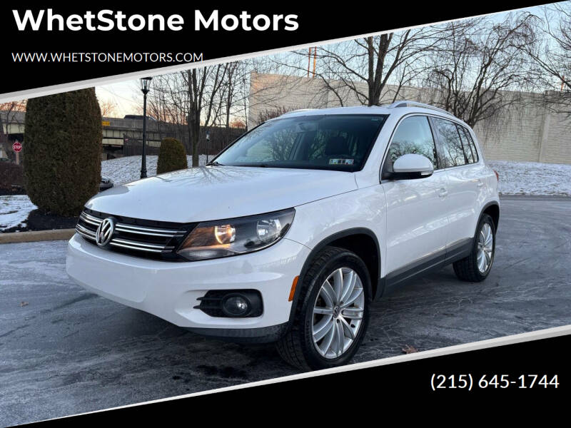 2012 Volkswagen Tiguan for sale at WhetStone Motors in Bensalem PA