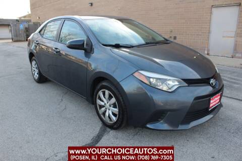 2014 Toyota Corolla for sale at Your Choice Autos in Posen IL