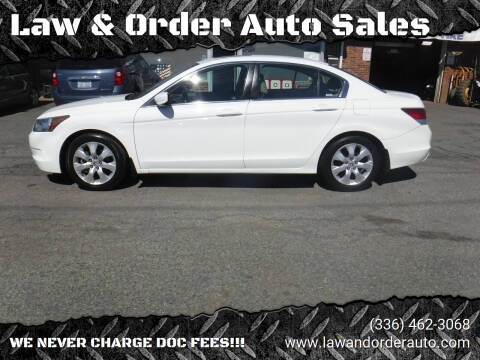 2009 Honda Accord for sale at Law & Order Auto Sales in Pilot Mountain NC