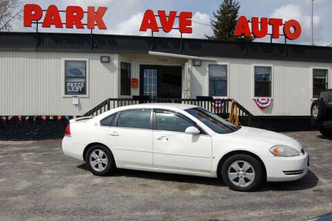 2008 Chevrolet Impala for sale at Park Ave Auto Inc. in Worcester MA