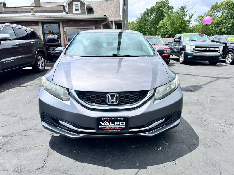 Used 2014 Honda Civic LX with VIN 19XFB2F53EE012838 for sale in Valparaiso, IN